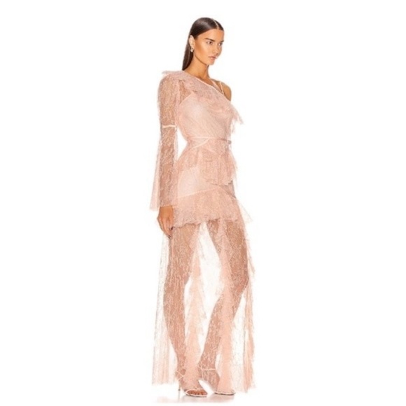 Alice McCall Shadow Love Lace Pink Gown - Picture 3 of 3